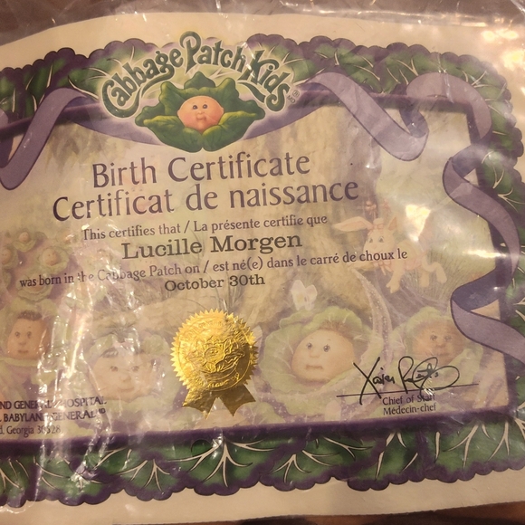 NWT! Cabbage Patch Babies (NO Box but still sealed) - Picture 7 of 13